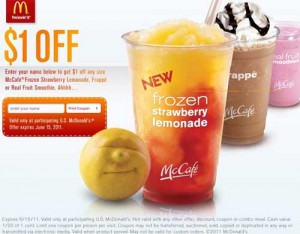 mcdonalds coupon