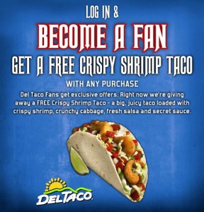 free shrimp taco