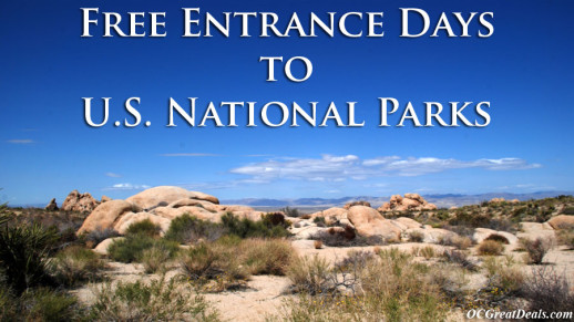 Free Entrance Days U.S. National Parks
